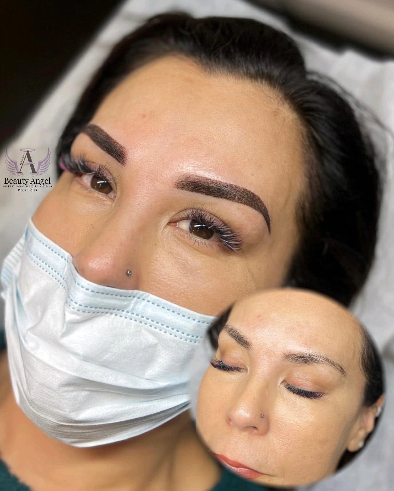 My ombré powder brow work at Prima Beauty Lounge