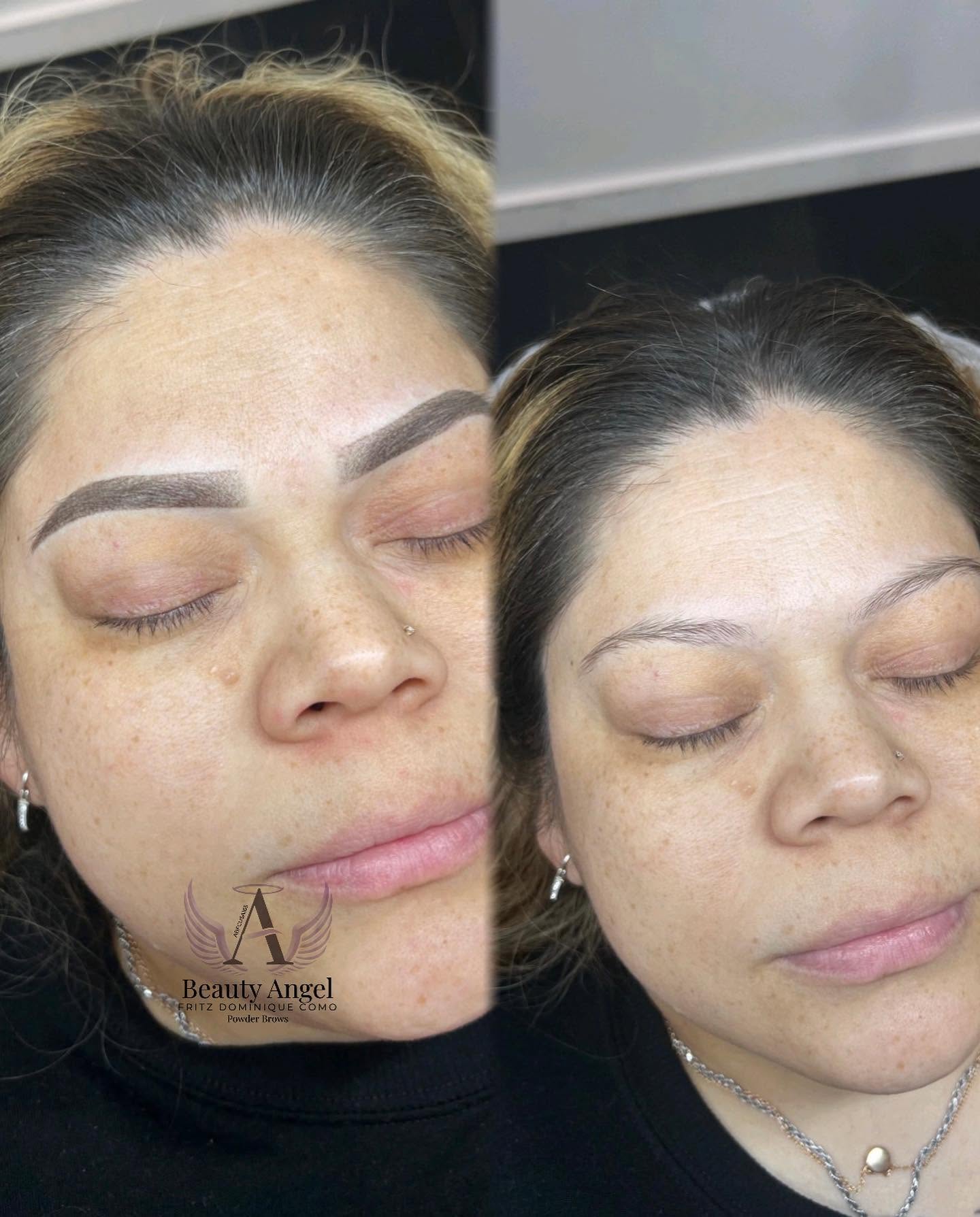 My ombré powder brow work at Prima Beauty Lounge