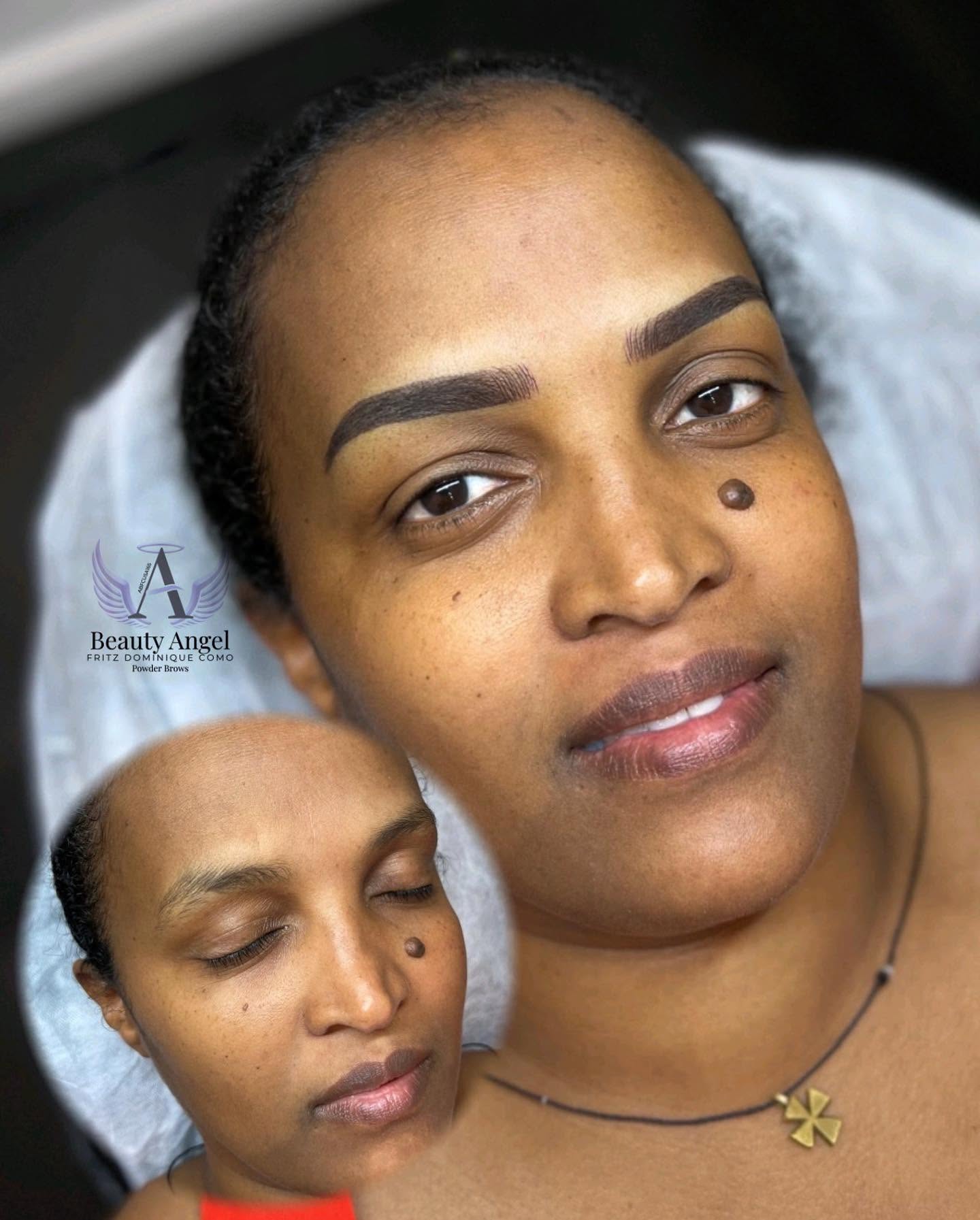 My combo brow work at Prima Beauty Lounge