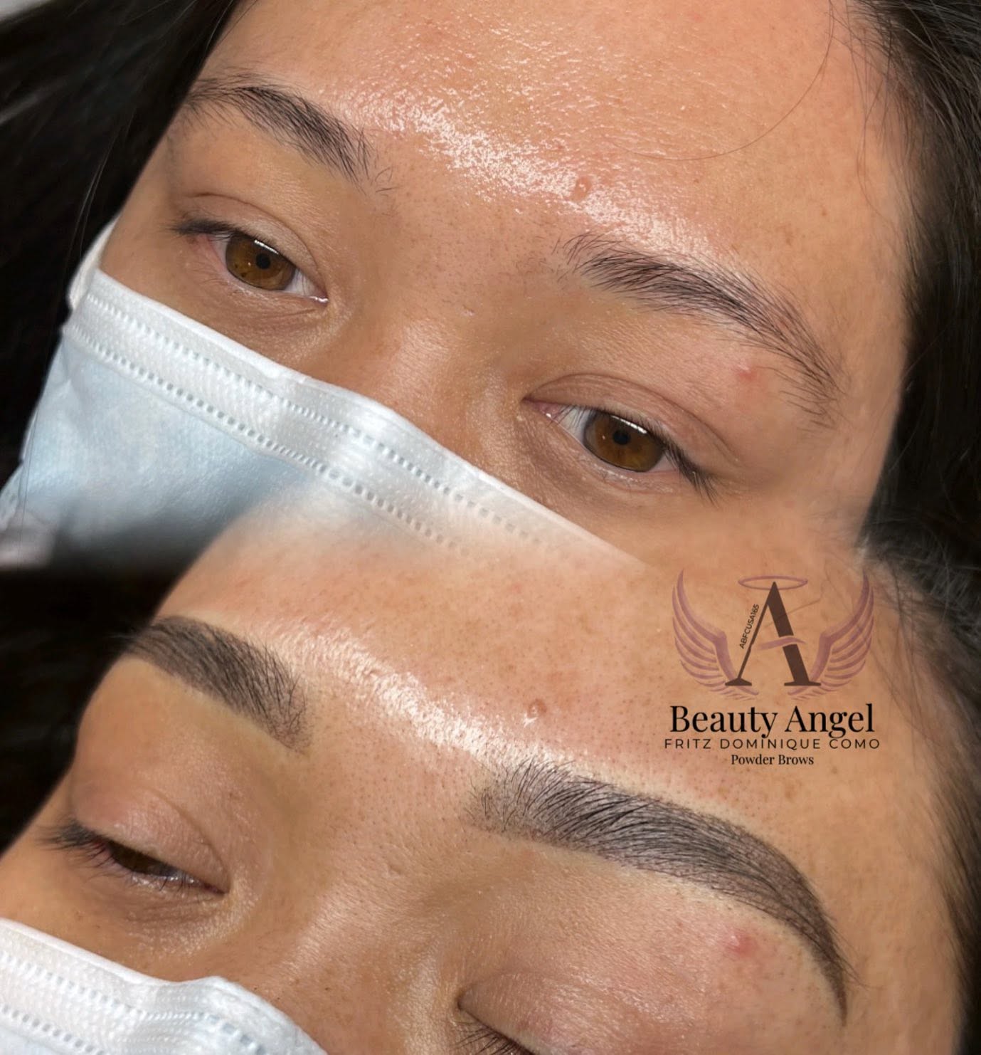 My ombré powder brow work at Prima Beauty Lounge