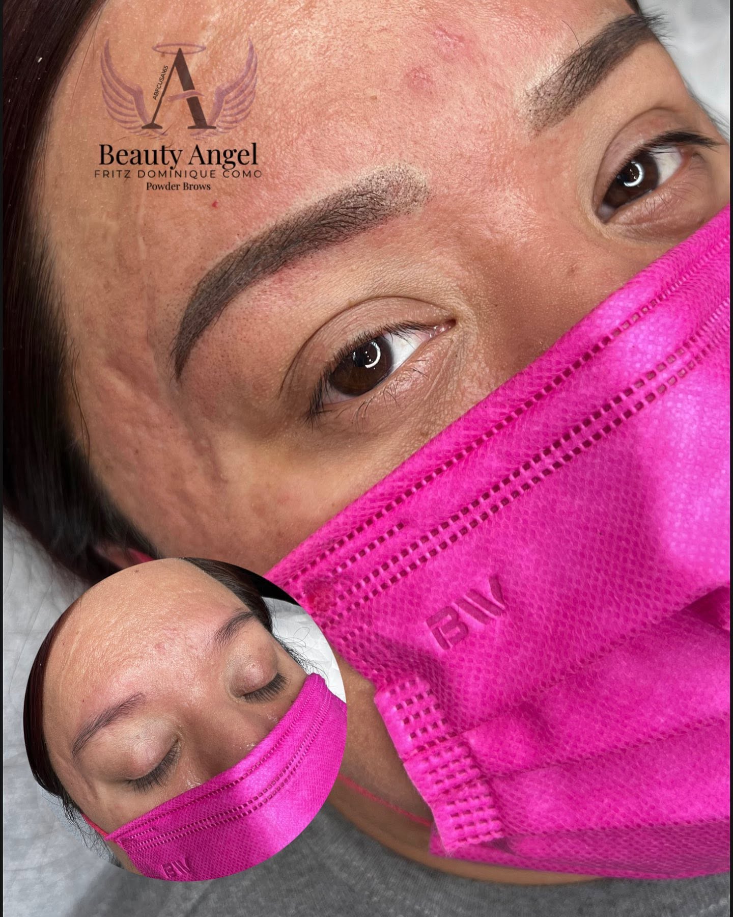 My ombré powder brow work at Prima Beauty Lounge