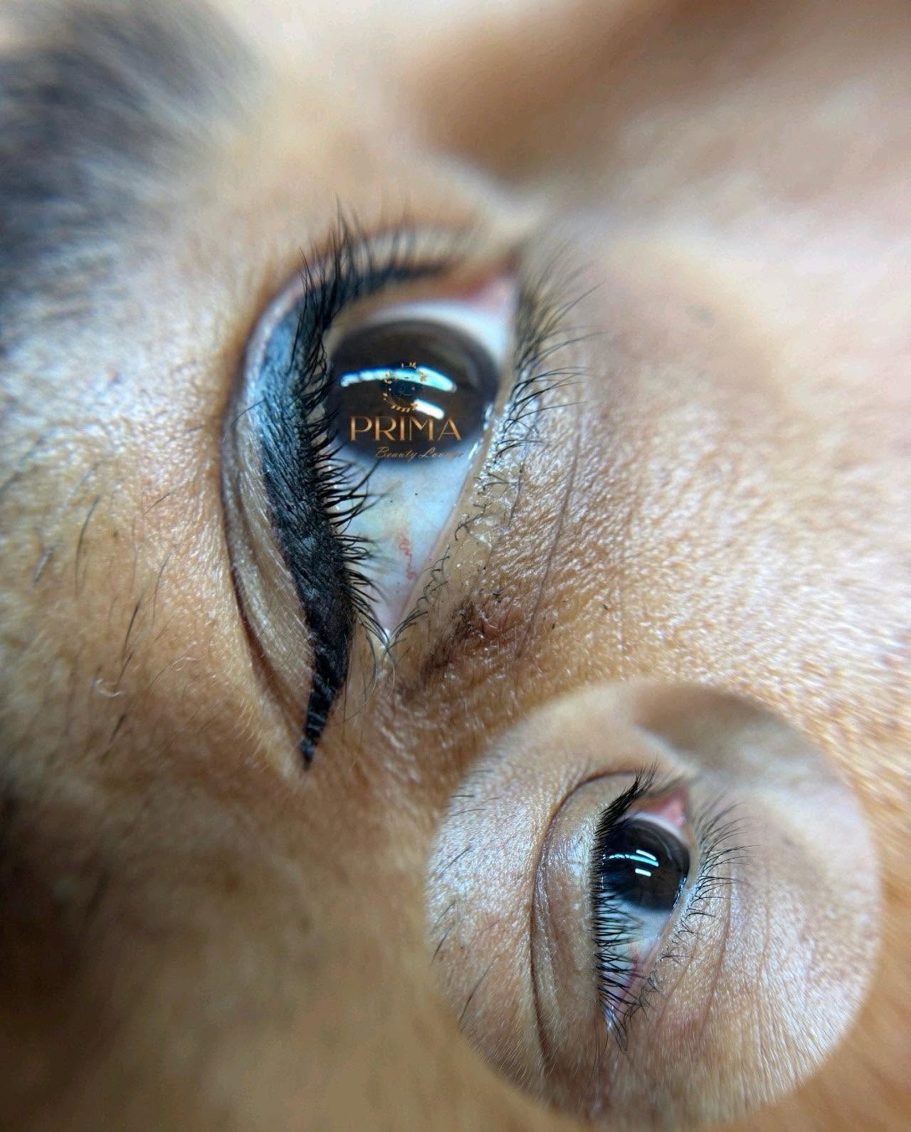 My winged eyeliner work at Prima Beauty Lounge